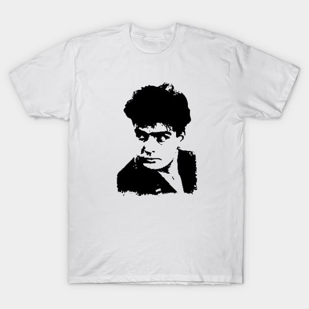 Charlie Sheen Pop Art Portrait T-Shirt by fancyjan